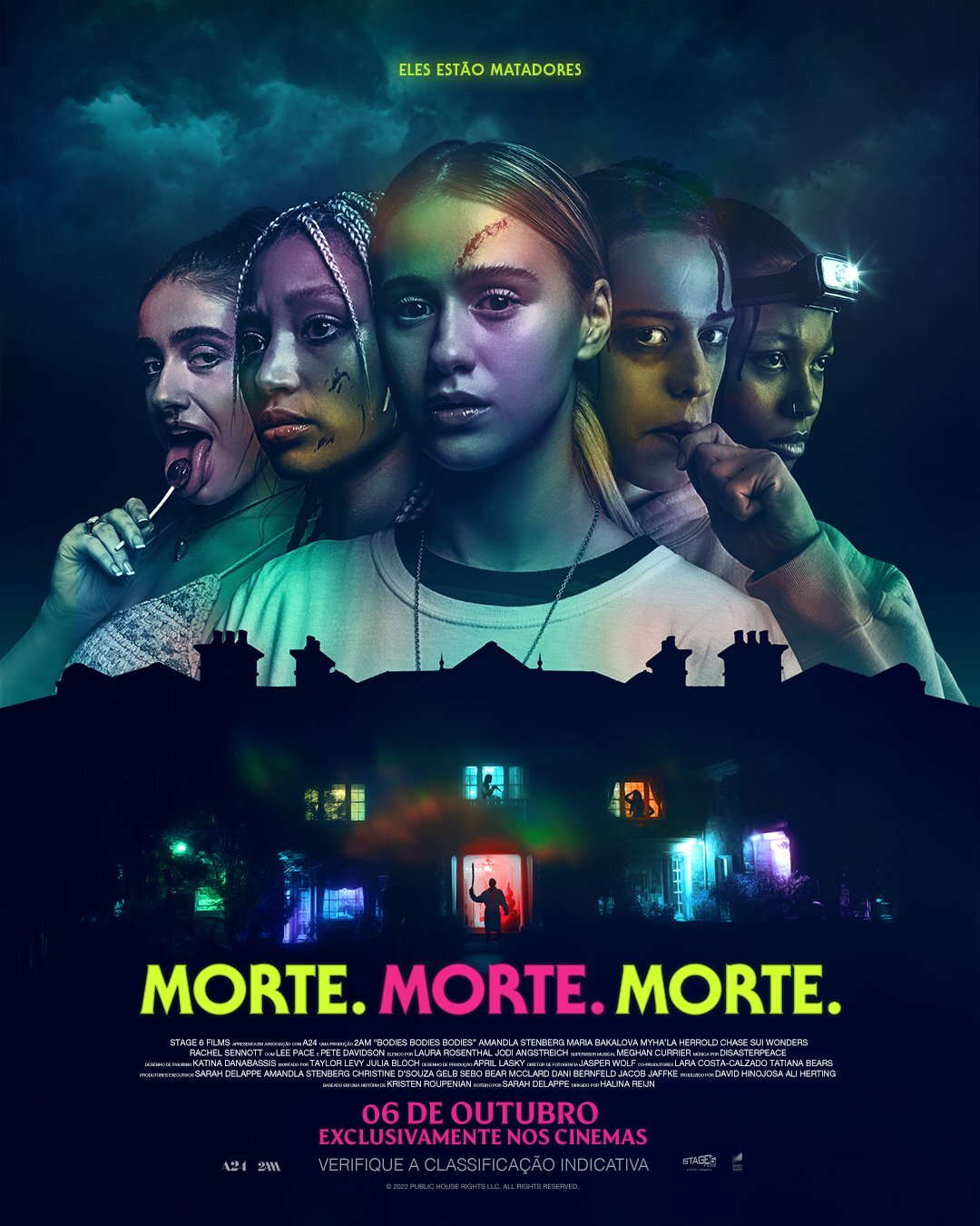 Sony libera mais um pôster de “Morte, Morte, Morte”