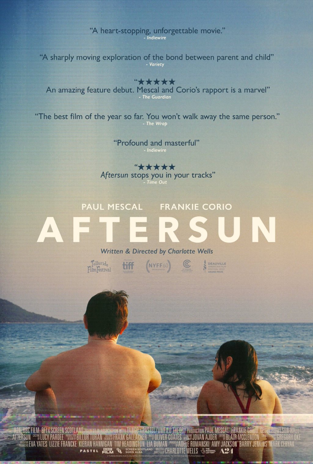 Revelado pôster de “Aftersun” e data do&nbsp;trailer